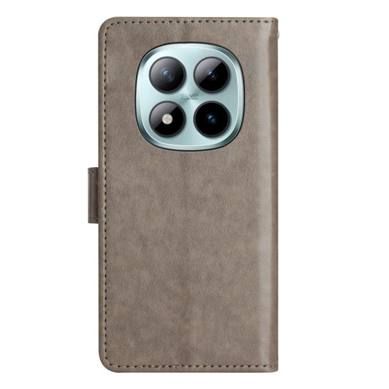 Etui Folio Xiaomi Redmi Note 15 Pro Plus 5g Drobne Kwiaty Etui Ochronne