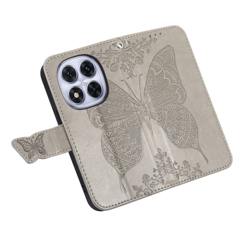 Etui Folio Xiaomi Redmi Note 15 Pro Plus 5g Graficzny Motyl Etui Ochronne