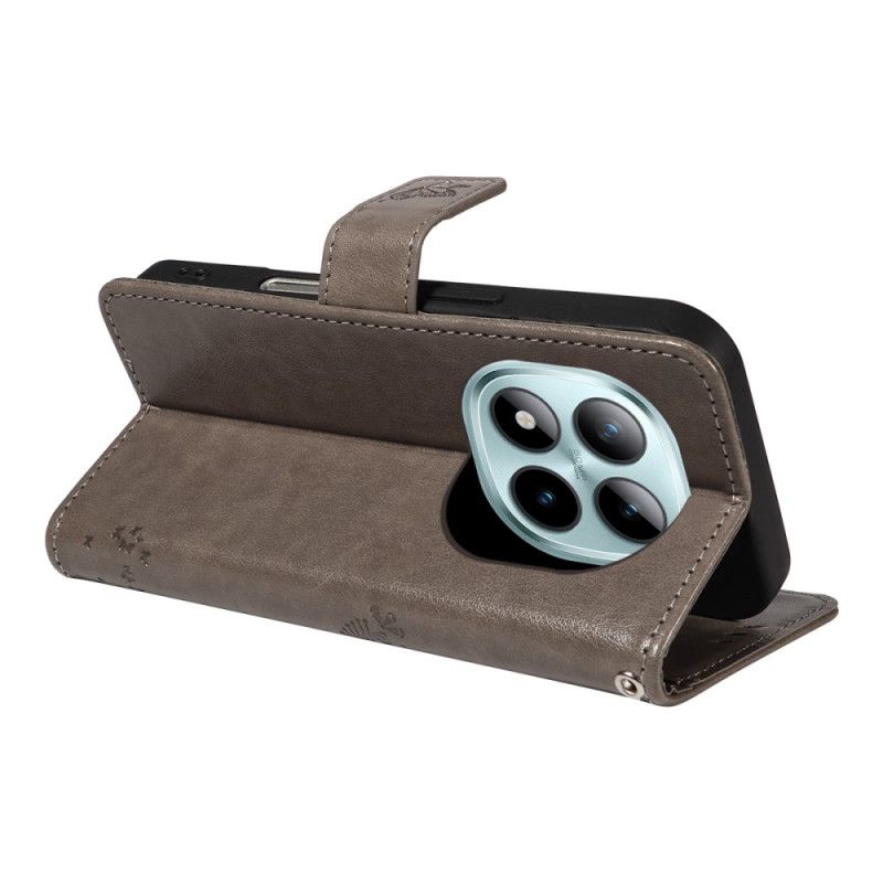 Etui Folio Xiaomi Redmi Note 15 Pro Plus 5g Kot I Drzewo