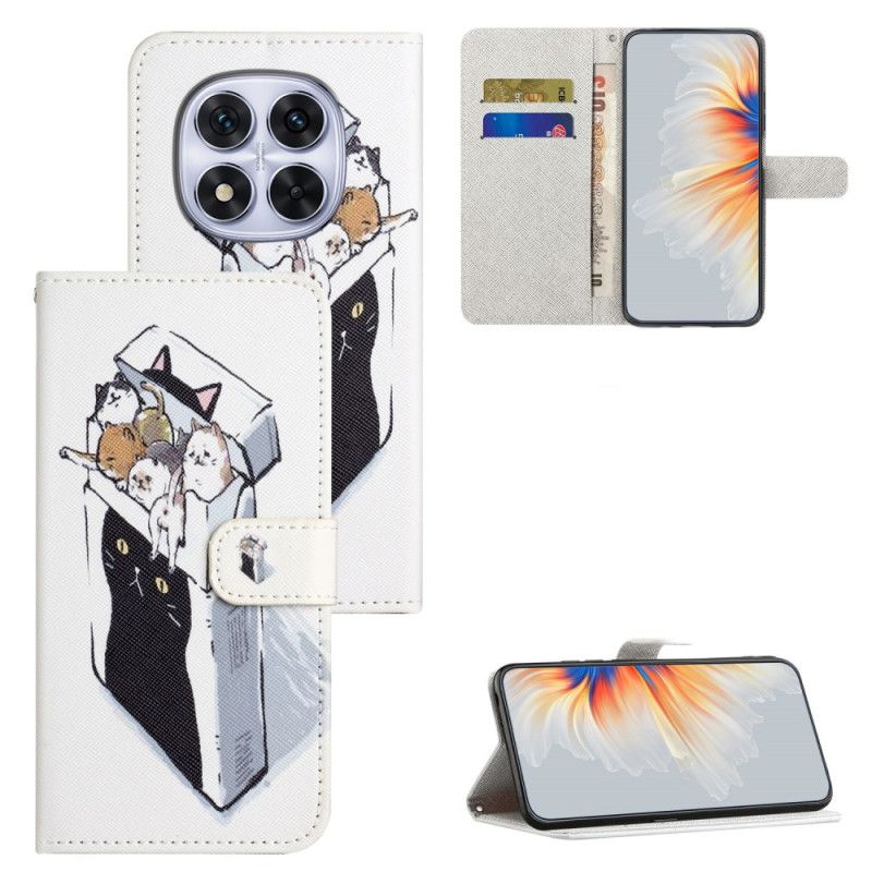 Etui Folio Xiaomi Redmi Note 15 Pro Plus 5g Koty W Pudełku