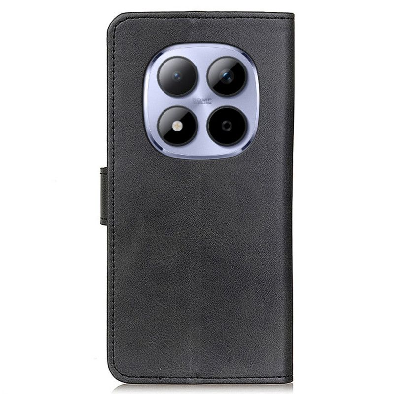 Etui Folio Xiaomi Redmi Note 15 Pro Plus 5g Matowa Skóra Ekologiczna