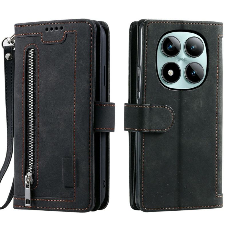 Etui Folio Xiaomi Redmi Note 15 Pro Plus 5g Portfel Z 9 Przegródkami Na Karty