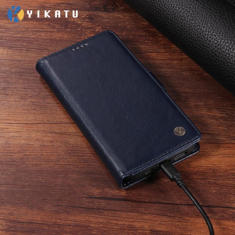 Etui Folio Xiaomi Redmi Note 15 Pro Plus 5g Vintage Yikatu Etui Ochronne