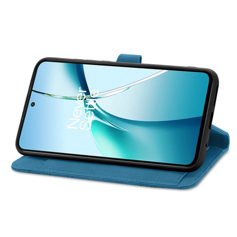 Etui Folio Xiaomi Redmi Note 15 Pro Plus 5g Wzór Imitujący Zamsz Kwiatowy