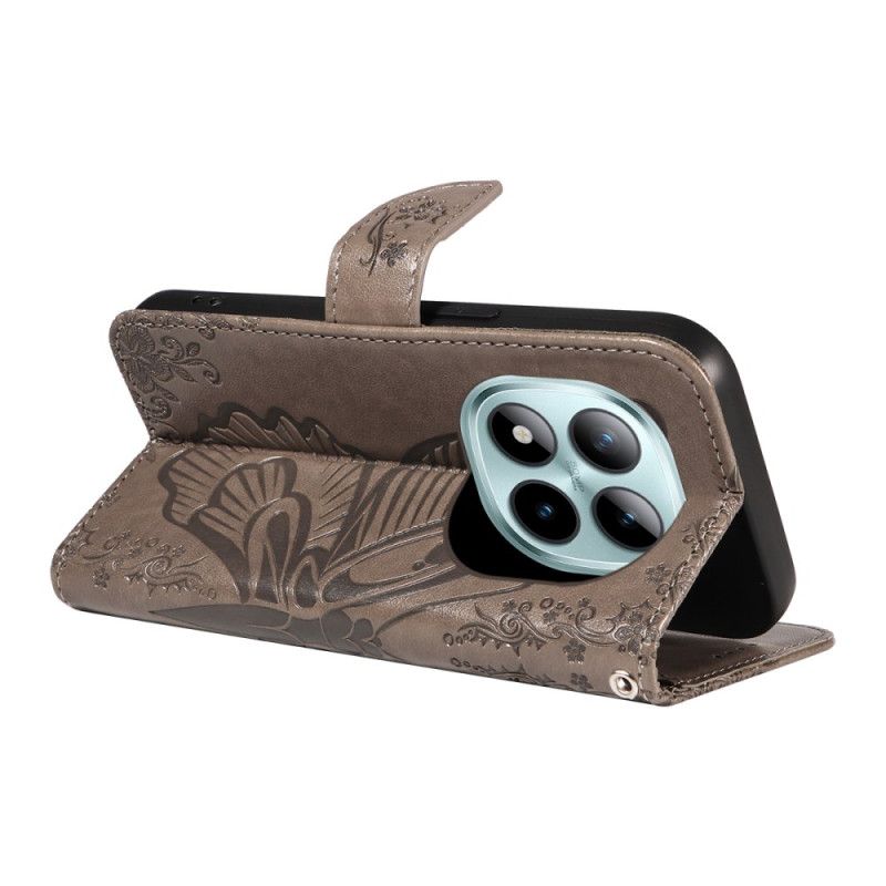 Etui Folio Xiaomi Redmi Note 15 Pro Plus 5g Wzór Motyla