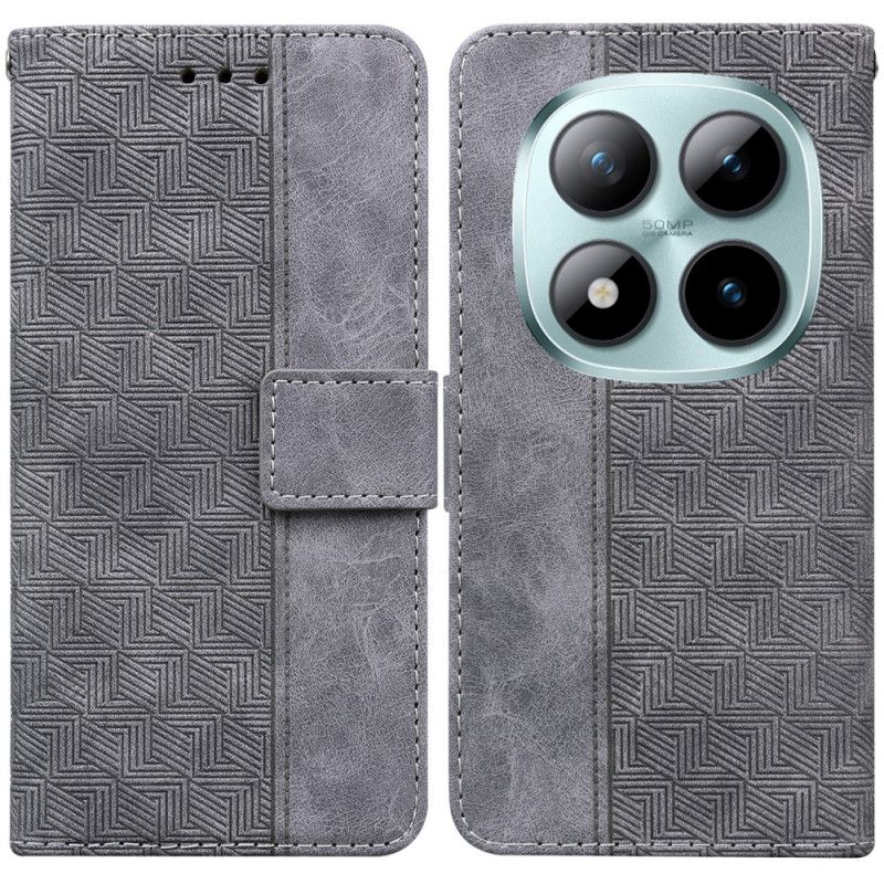 Etui Folio Xiaomi Redmi Note 15 Pro Plus 5g Wzór Tkany