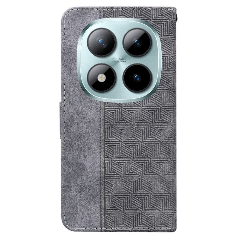 Etui Folio Xiaomi Redmi Note 15 Pro Plus 5g Wzór Tkany