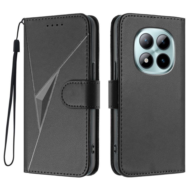 Etui Folio Xiaomi Redmi Note 15 Pro Plus 5g Wzór Trójkątów