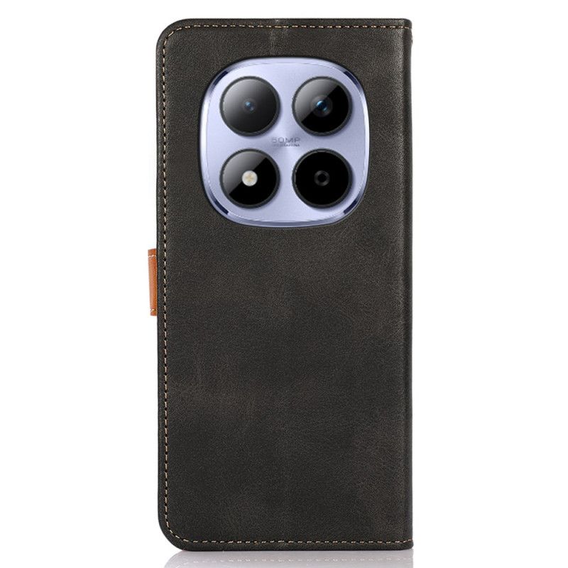 Etui Folio Xiaomi Redmi Note 15 Pro Plus 5g Złote Zapięcie Khazneh Etui Ochronne