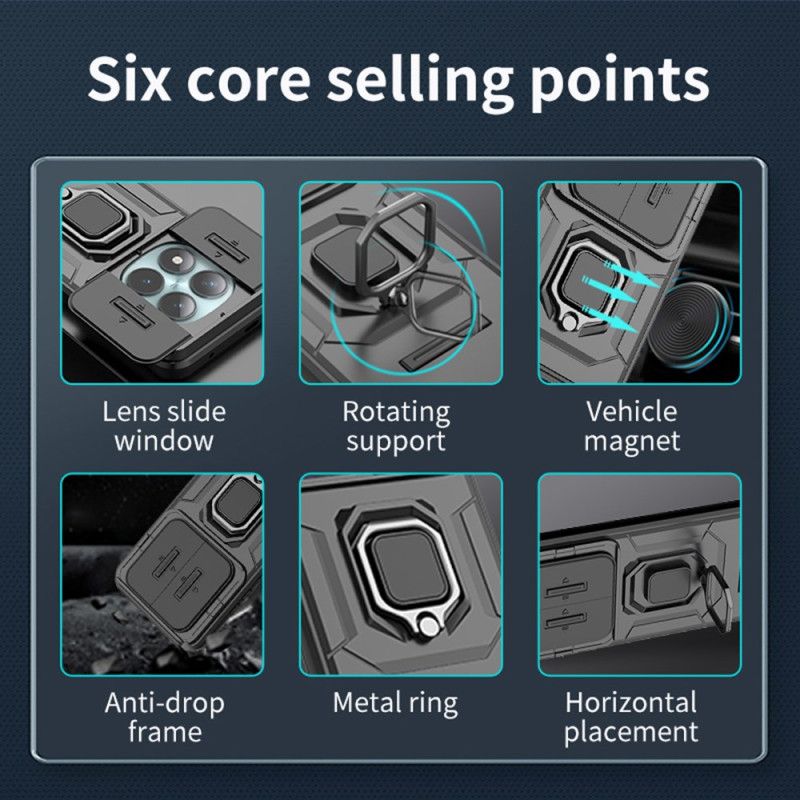 Futerały Xiaomi Redmi Note 15 Pro Plus 5g Etui Na Telefon Podpórka I Osłona Obiektywu