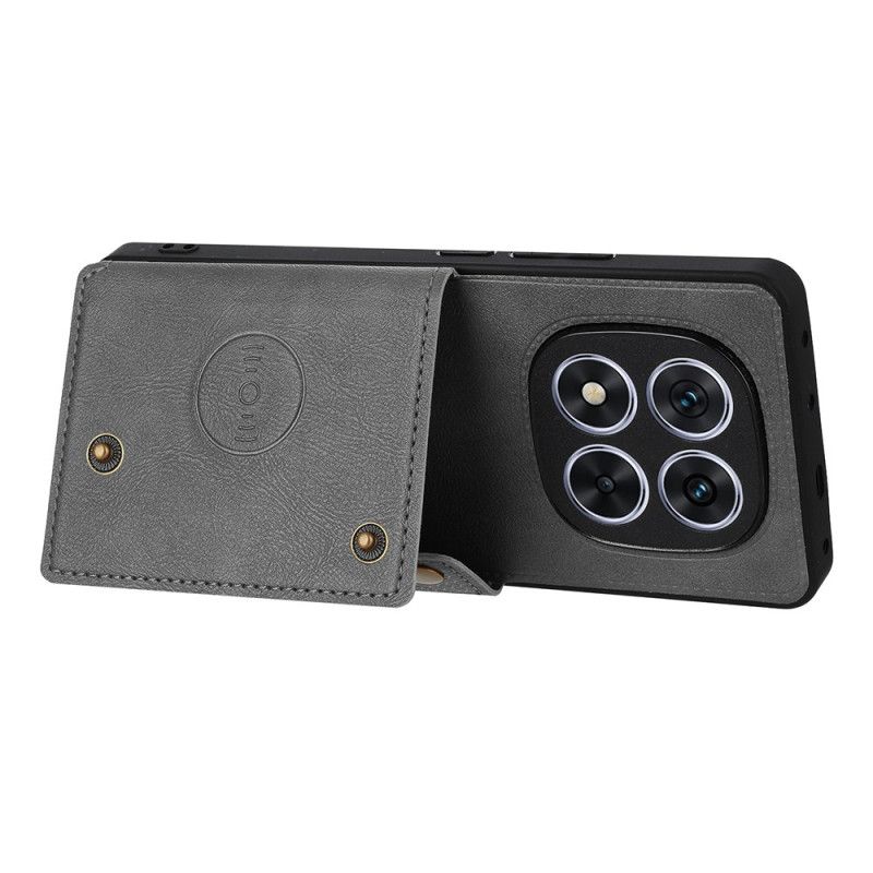 Futerały Xiaomi Redmi Note 15 Pro Plus 5g Etui Na Telefon Z Uchwytem Na Karty I Podstawką