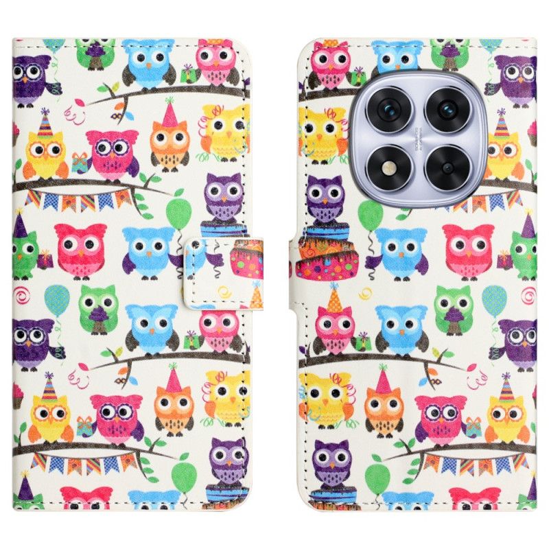 Pokrowce Xiaomi Redmi Note 15 Pro Plus 5g Wzór Sowy