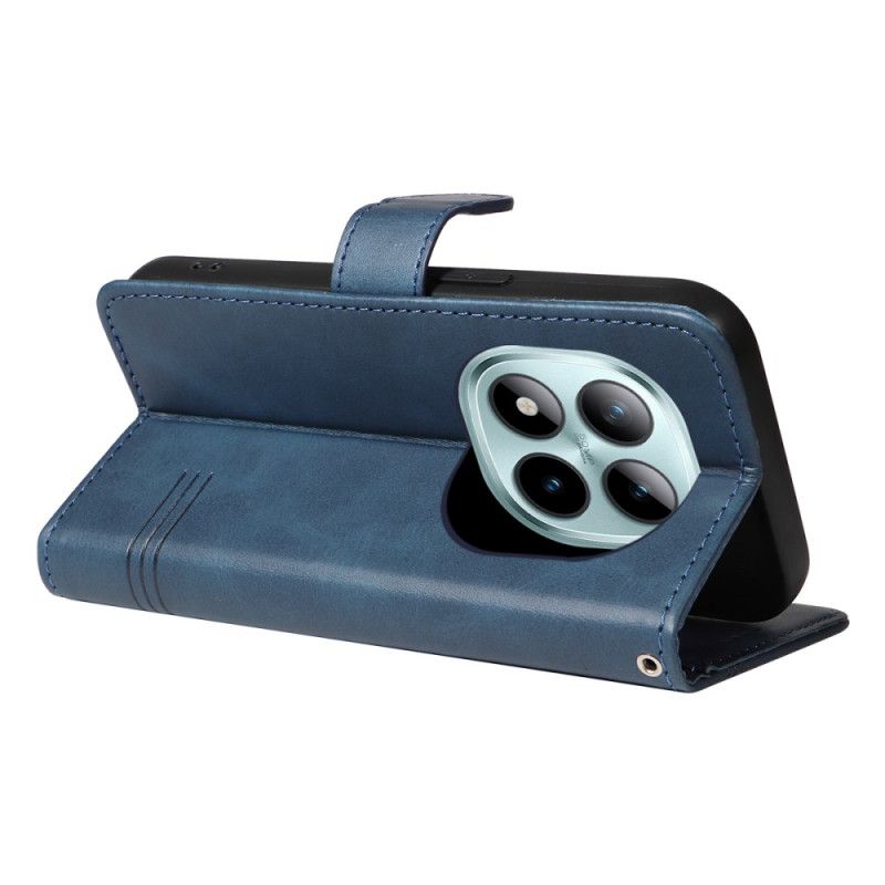 Skórzany Futerał Xiaomi Redmi Note 15 Pro Plus 5g Etui Na Telefon Linie T