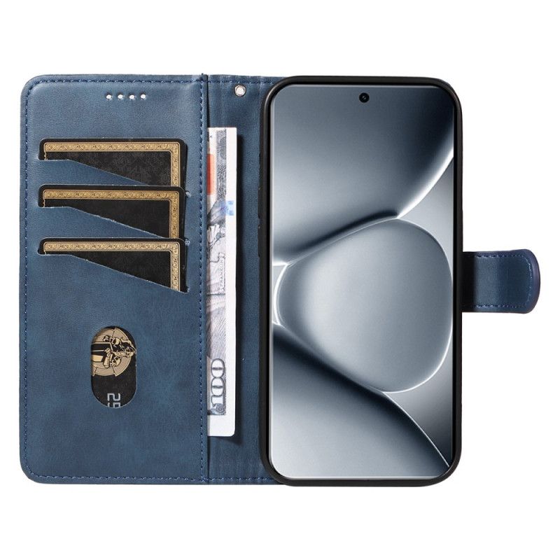 Skórzany Futerał Xiaomi Redmi Note 15 Pro Plus 5g Etui Na Telefon Linie T