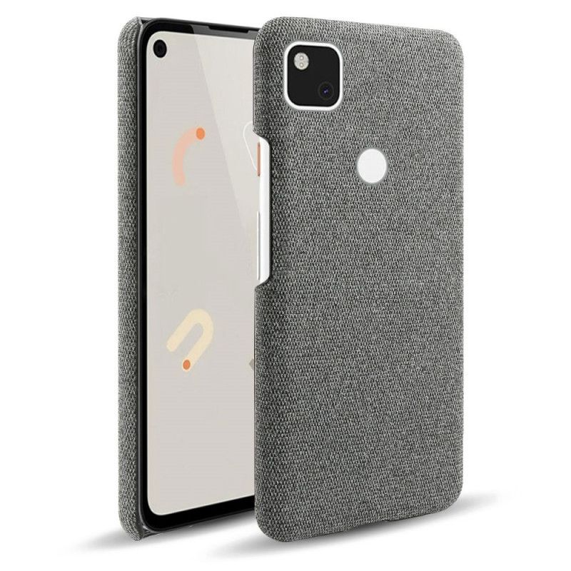 Etui Google Pixel 4a Szary Czarny Tekstura Tkaniny Ksq Etui Ochronne