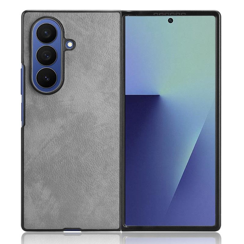 Etui Do Samsung Galaxy Z Fold 7 Efekt Skóry