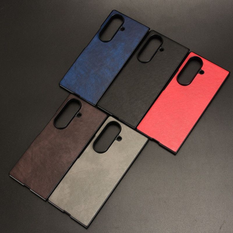 Etui Do Samsung Galaxy Z Fold 7 Efekt Skóry