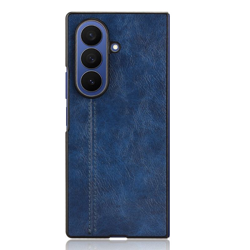 Etui Do Samsung Galaxy Z Fold 7 Efekt Skóry Couture