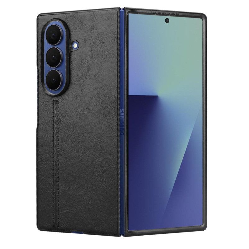 Etui Do Samsung Galaxy Z Fold 7 Efekt Skóry Couture