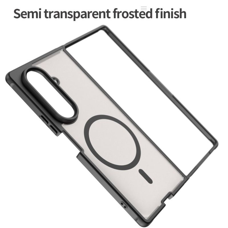 Etui Do Samsung Galaxy Z Fold 7 Kompatybilny Z Magsafe Przyciemniany