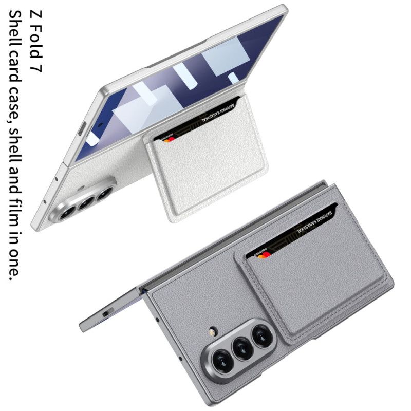 Etui Do Samsung Galaxy Z Fold 7 Uchwyt Na Karty I Podstawka Gkk