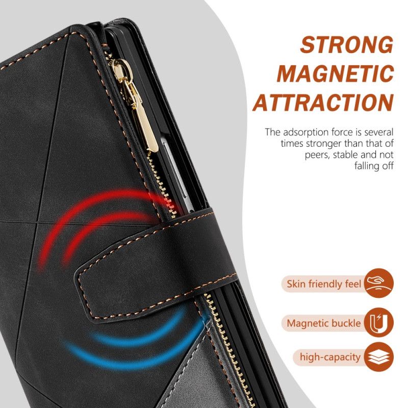 Etui Folio Samsung Galaxy Z Fold 7 Dwukolorowy Portfel