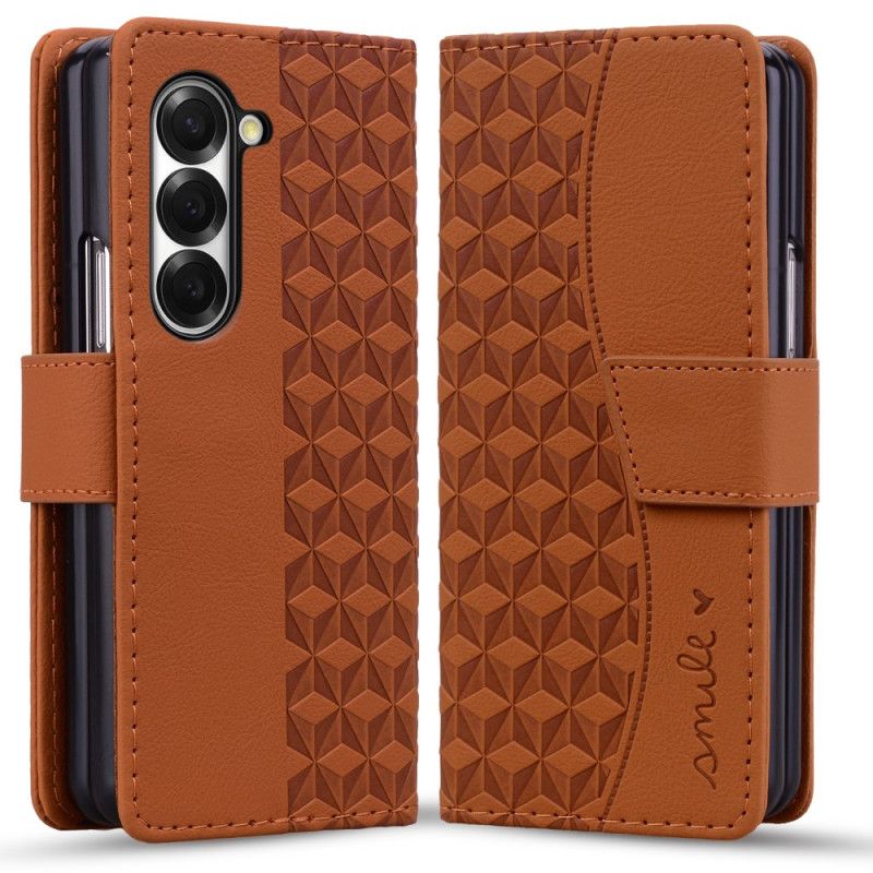 Etui Folio Samsung Galaxy Z Fold 7 Pasek Smile