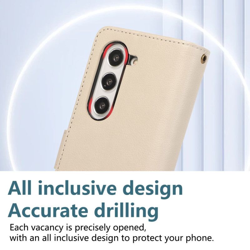 Etui Folio Samsung Galaxy Z Fold 7 Portfel Z Paskiem Etui Ochronne