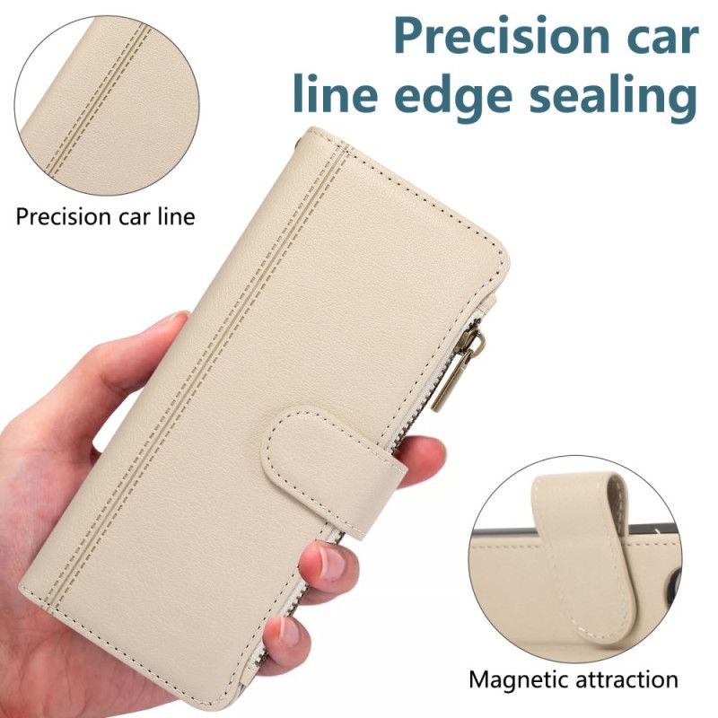 Etui Folio Samsung Galaxy Z Fold 7 Portfel Z Paskiem Etui Ochronne