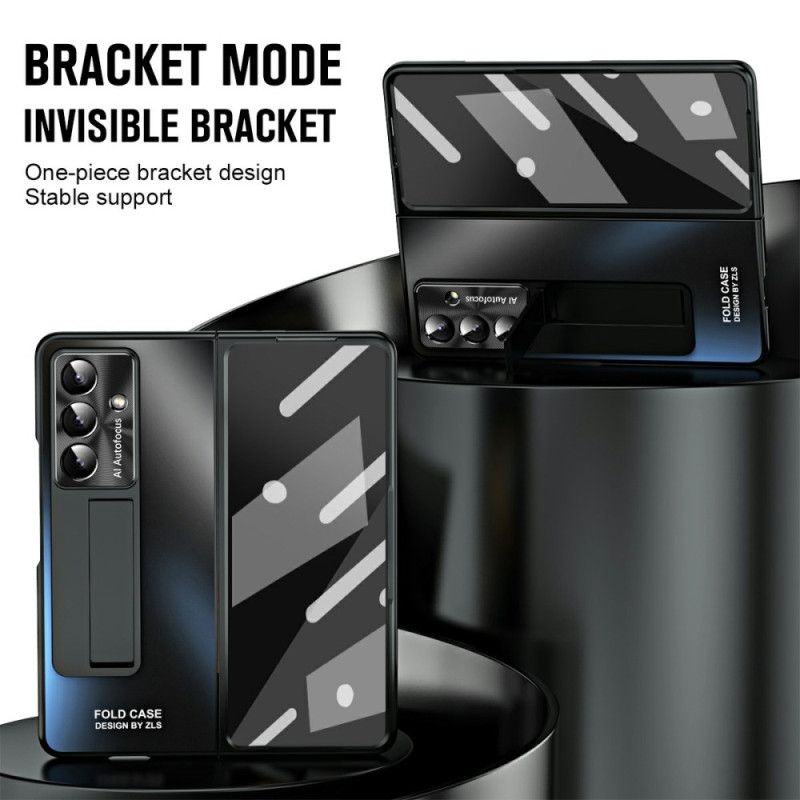 Etui Samsung Galaxy Z Fold 7 Matowa Podstawka I Folia Ochronna Na Ekran