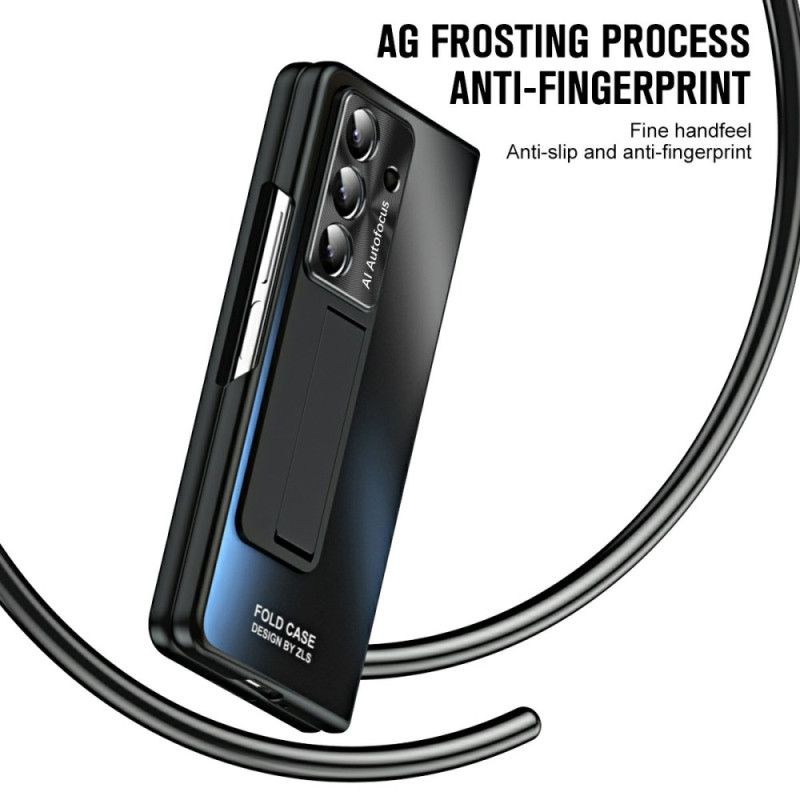 Etui Samsung Galaxy Z Fold 7 Matowa Podstawka I Folia Ochronna Na Ekran