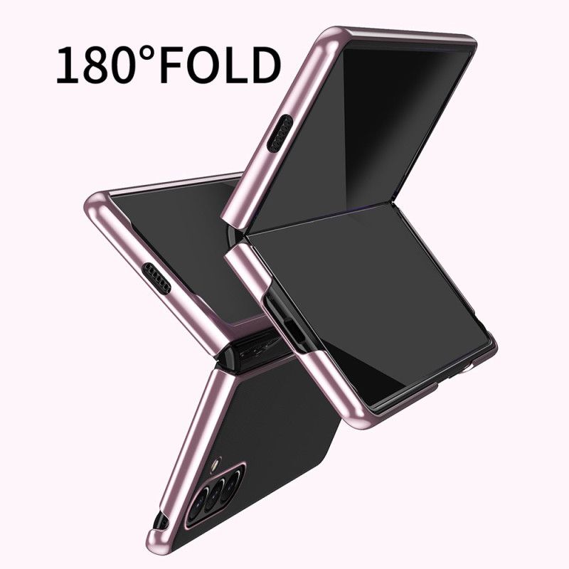 Etui Samsung Galaxy Z Fold 7 Obręcz Z Efektem Metalu Etui Ochronne