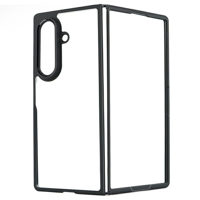 Etui Samsung Galaxy Z Fold 7 Odporny Na Wstrząsy Z Przezroczystym Tyłem