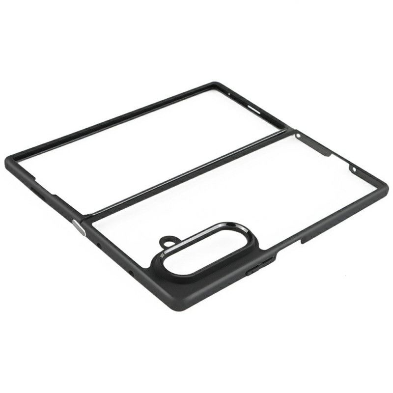 Etui Samsung Galaxy Z Fold 7 Odporny Na Wstrząsy Z Przezroczystym Tyłem