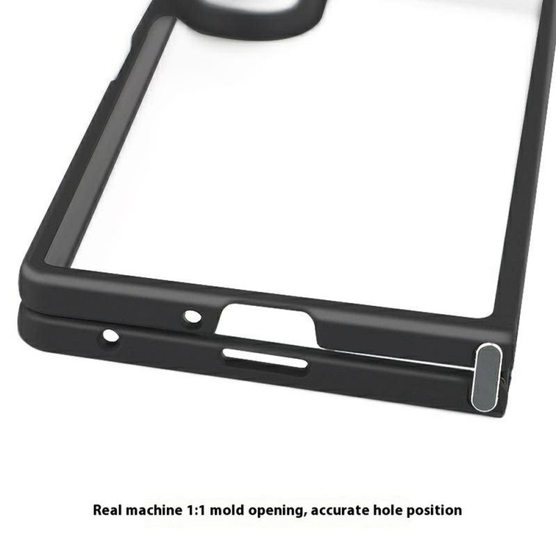 Etui Samsung Galaxy Z Fold 7 Odporny Na Wstrząsy Z Przezroczystym Tyłem