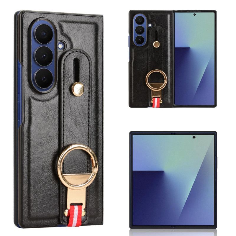 Etui Samsung Galaxy Z Fold 7 Pasek Na Nadgarstek I Stojak Etui Ochronne