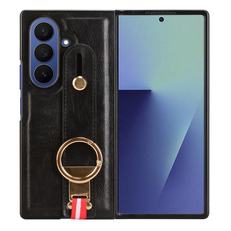 Etui Samsung Galaxy Z Fold 7 Pasek Na Nadgarstek I Stojak Etui Ochronne