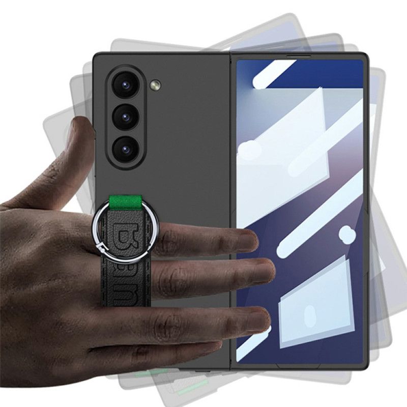 Etui Samsung Galaxy Z Fold 7 Pierścień I Pasek Etui Ochronne