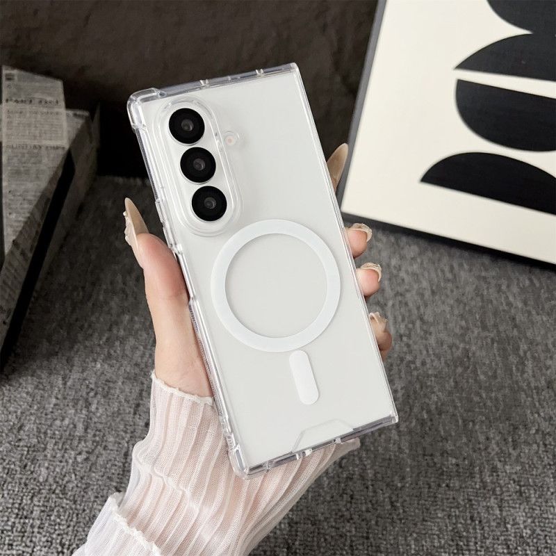 Etui Samsung Galaxy Z Fold 7 Przezroczysty Kompatybilny Z Magsafe