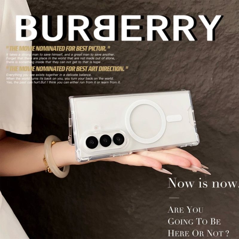 Etui Samsung Galaxy Z Fold 7 Przezroczysty Kompatybilny Z Magsafe