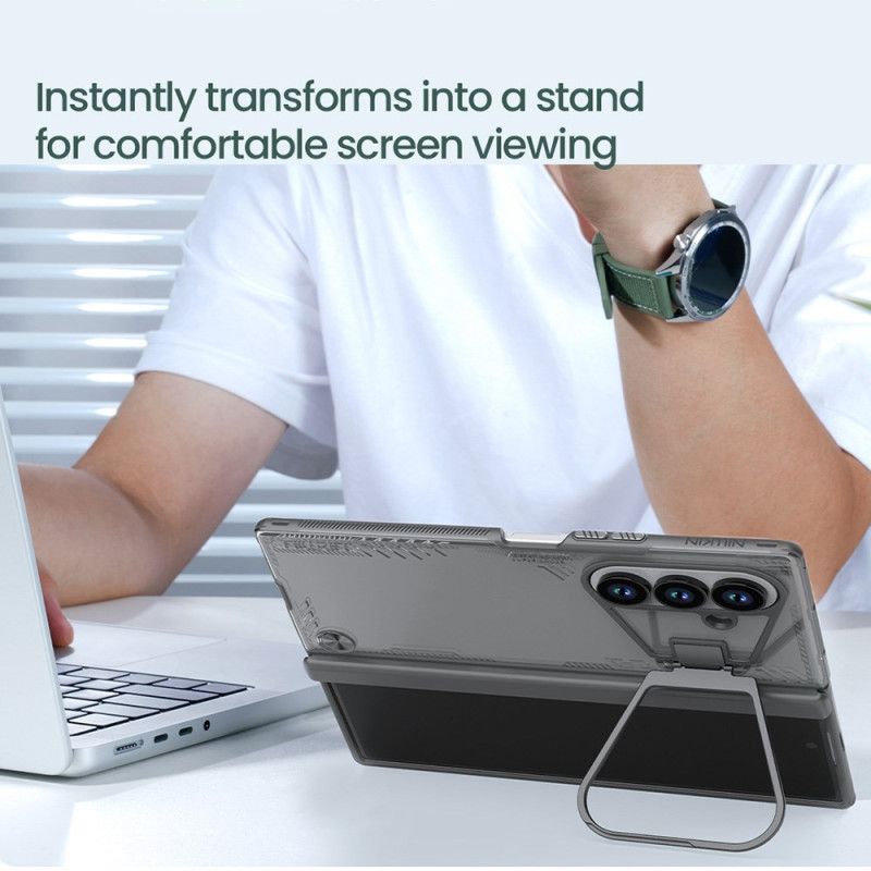 Etui Samsung Galaxy Z Fold 7 Seria Iceblade Prop Z Mocowaniem I Ramką Obiektywu