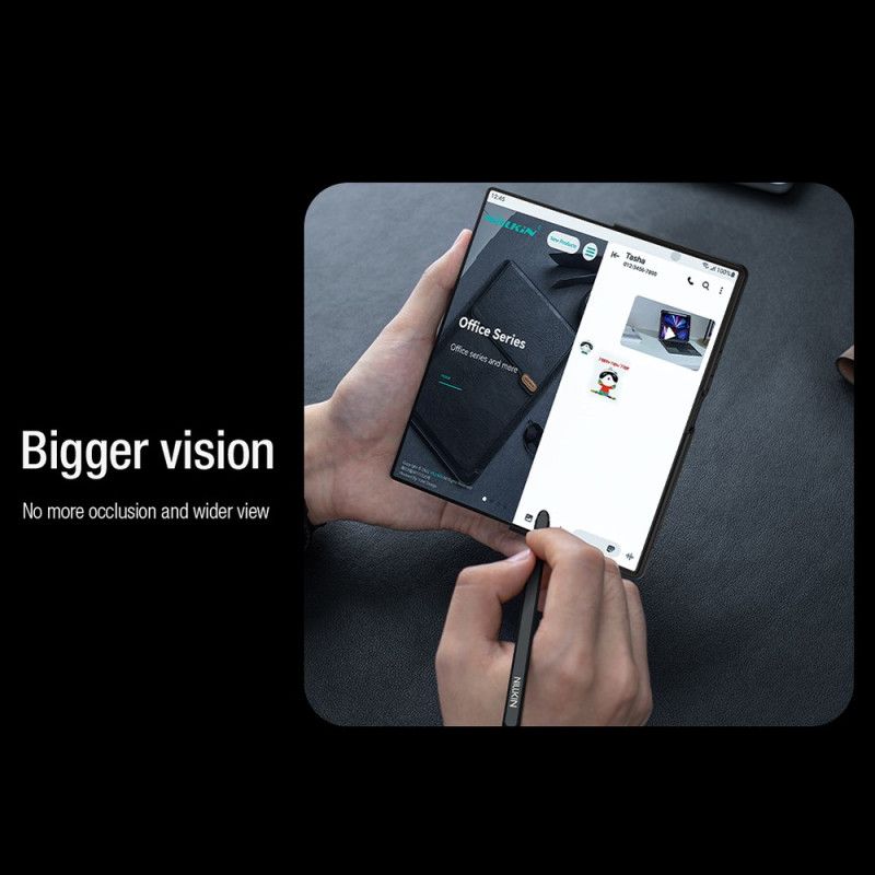 Flip Kotelot Samsung Galaxy Z Fold 7 Etui Na Telefon Seria Qin Pro Nillkin