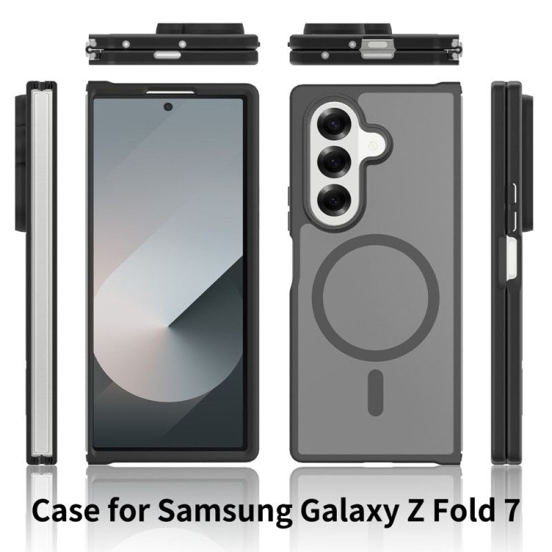 Futerały Samsung Galaxy Z Fold 7 Etui Na Telefon Elastyczny Matowy Kompatybilny Z Magsafe