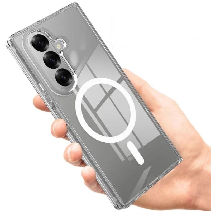 Futerały Samsung Galaxy Z Fold 7 Etui Na Telefon Przezroczysty Kompatybilny Z Magsafe