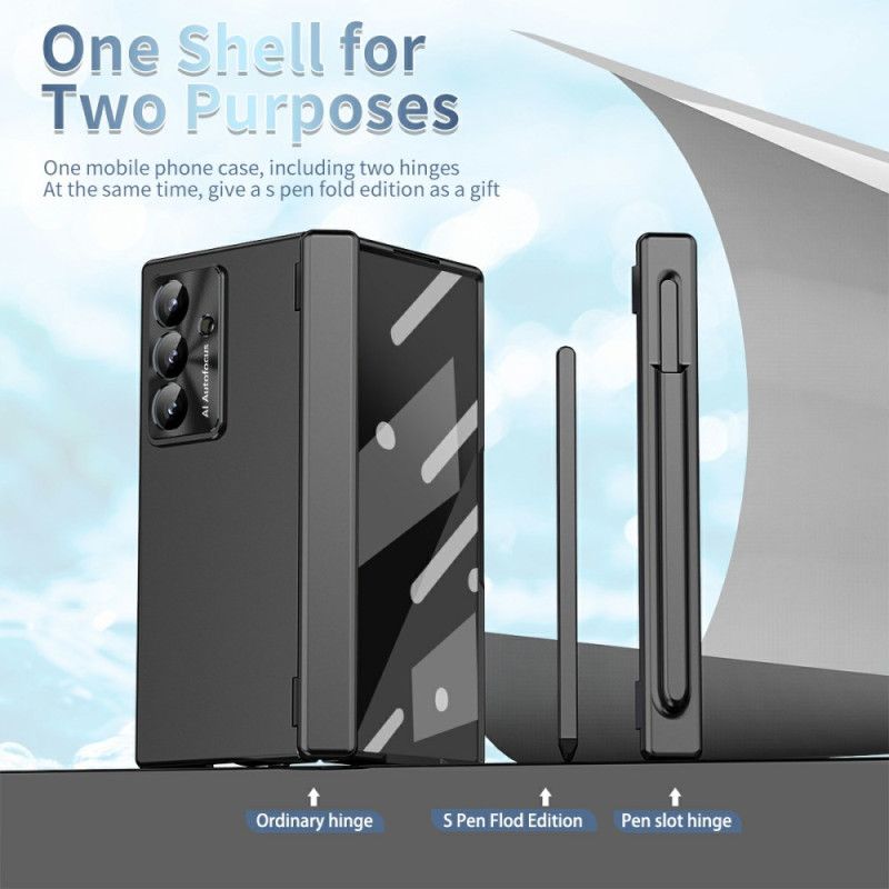 Futerały Samsung Galaxy Z Fold 7 Etui Na Telefon Szkło Hartowane Ochronne Na Ekran I Uchwyt Na Rysik