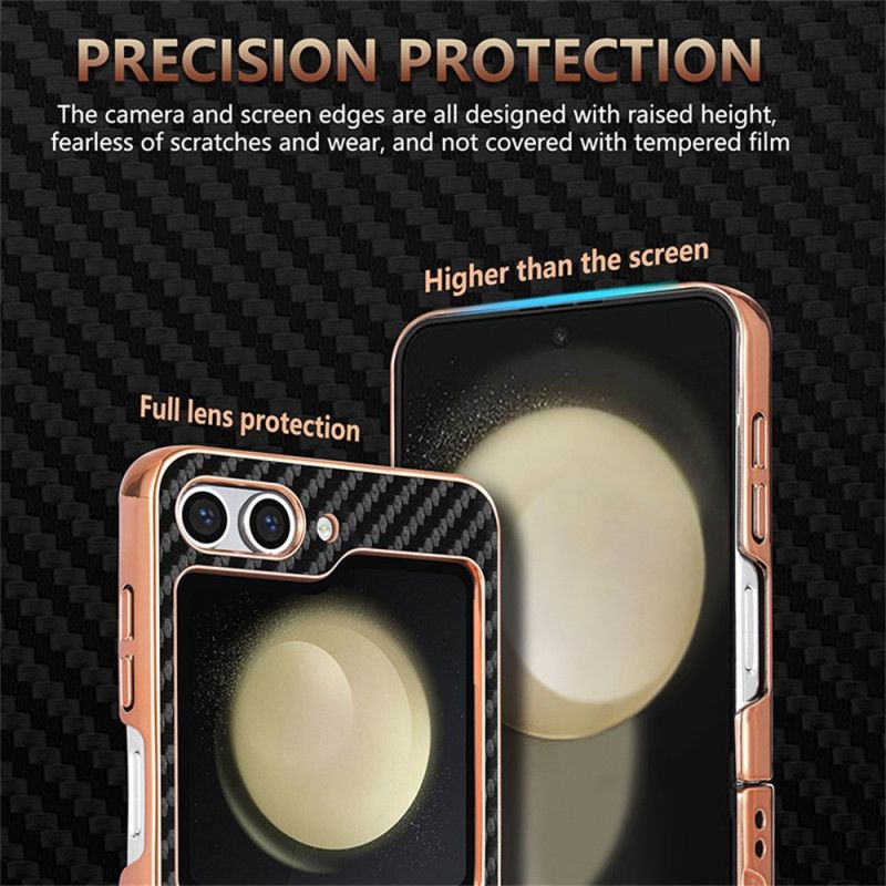 Etui Do Samsung Galaxy Z Flip 7 Fe Azns Włókno Węglowe