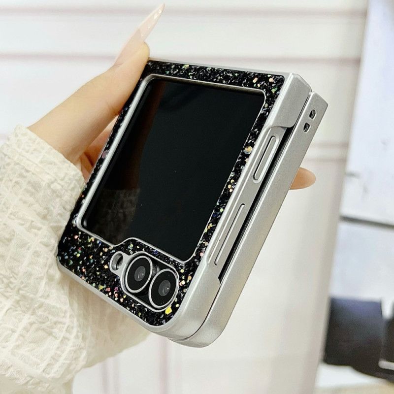 Etui Do Samsung Galaxy Z Flip 7 Fe Brokatowy Wzór