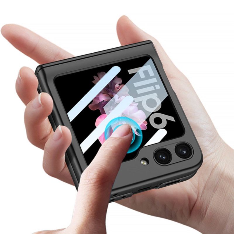 Etui Do Samsung Galaxy Z Flip 7 Fe Magnetyczny Zawias Gkk I Mała Folia Ochronna Na Ekran