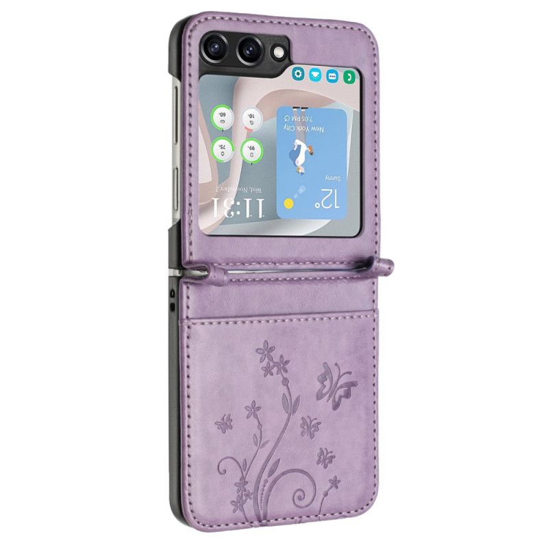 Etui Do Samsung Galaxy Z Flip 7 Fe Motyle I Kwiaty