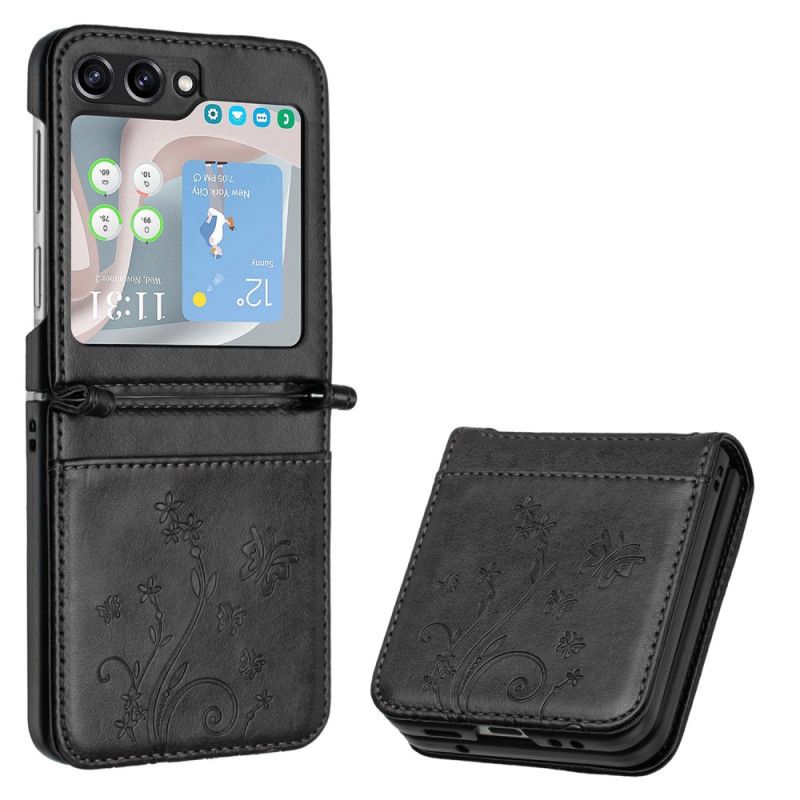 Etui Do Samsung Galaxy Z Flip 7 Fe Motyle I Kwiaty